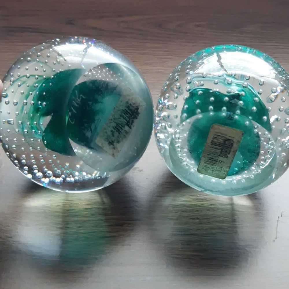 Glass/green decor - Picture 2 of 4